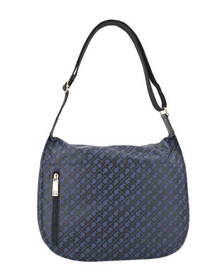  Gherardini - Borsa a tracolla con tasca in tessuto Softy