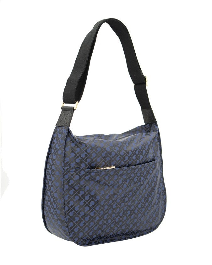  Gherardini - Borsa a tracolla con tasca in tessuto Softy