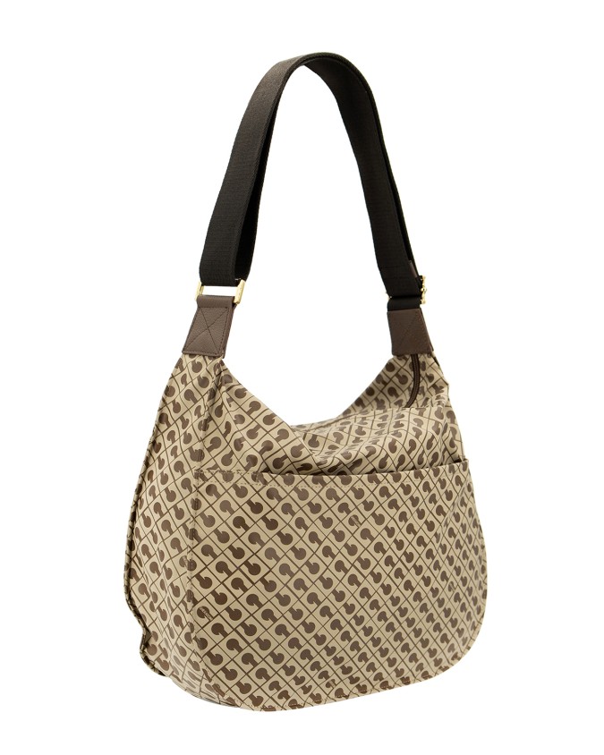 Gherardini - Borsa a tracolla con tasca in tessuto Softy