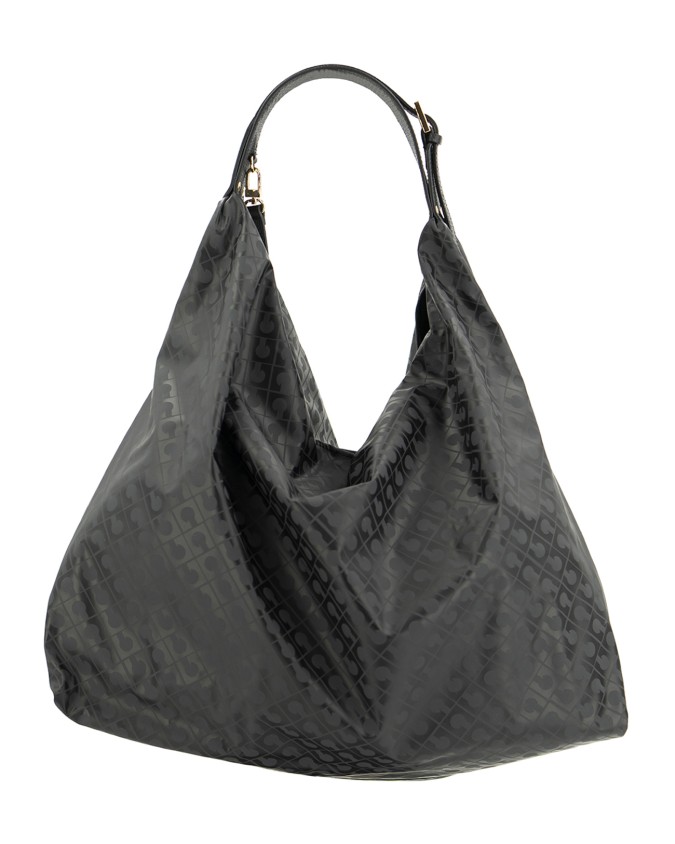  Gherardini - Borsa a spalla con pochette interna in tessuto