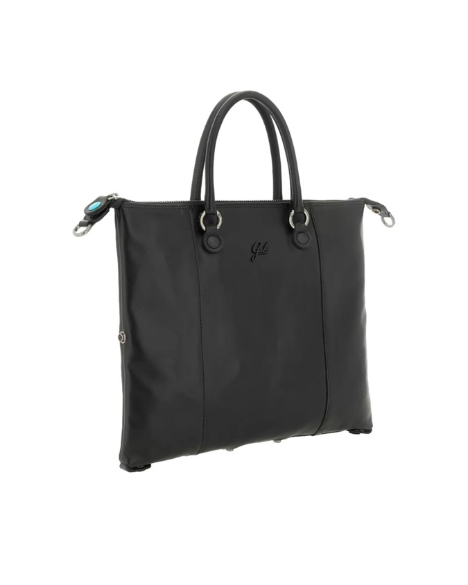 Gabs - Borsa a mano trasformabile in pelle G3 Plus Tg M Vitello Black