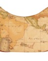 Alviero Martini Prima Classe - Borsa sottospalla in tessuto goffrato Geo Classic