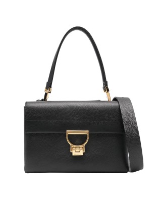 Coccinelle - Large shoulder bag with a leather shoulder...