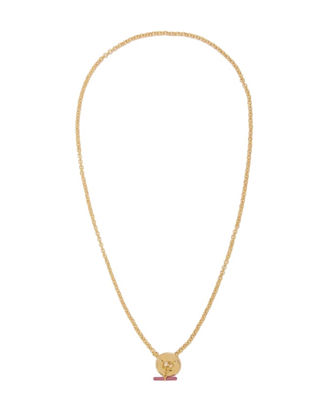 Coccinelle - Collana in metallo con ciondolo Kelsey Metal
