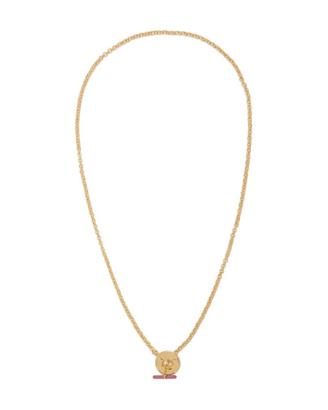 Coccinelle - Collana in metallo con ciondolo Kelsey Metal