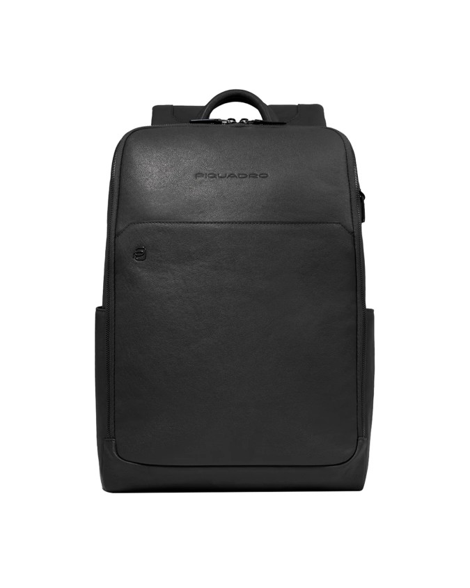 Piquadro - Leather Backpack with...