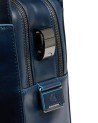  Piquadro - Cartella porta pc 15.6'' in pelle Blue Square