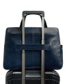  Piquadro - Cartella porta pc 15.6'' in pelle Blue Square