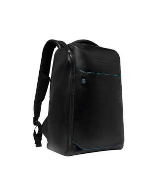 Piquadro - Blue Square 15.6'' Leather Laptop Backpack... 2