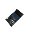 Piquadro - Blue Square Leather Notebook Holder with RFID Protection