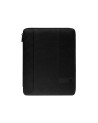 Piquadro - Zip-around leather and fabric case for the 12.9-inch iPad Pro®