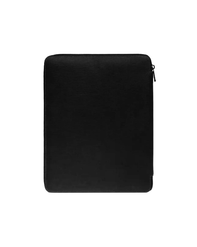  Piquadro - Porta blocco zip around in pelle e tessuto iPad