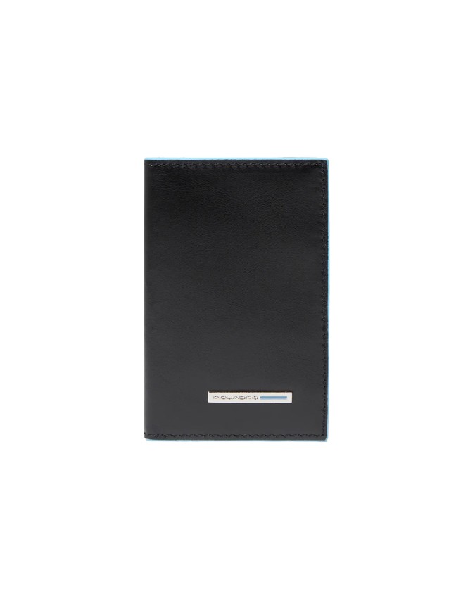  Piquadro - Portafoglio uomo sottile con portacarte di credito