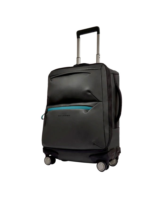  Piquadro - Trolley slim cabina in tessuto impermeabile Corner