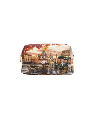 Ynot – Kosmetiktasche, Größe S, Damen, Città-Print, Yesbag