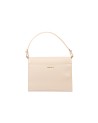 Coccinelle - Medium-sized handbag with shoulder strap in Binxie shiny calf leather