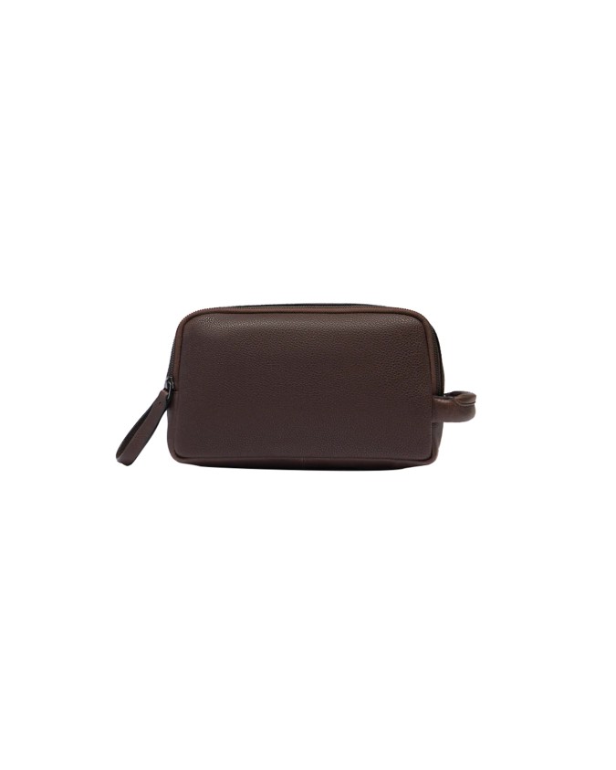 Piquadro - Beauty case uomo in pelle con manico laterale Hedley