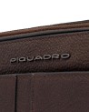  Piquadro - Beauty case uomo in pelle con manico laterale Hedley
