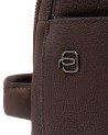  Piquadro - Beauty case uomo in pelle con manico laterale Hedley