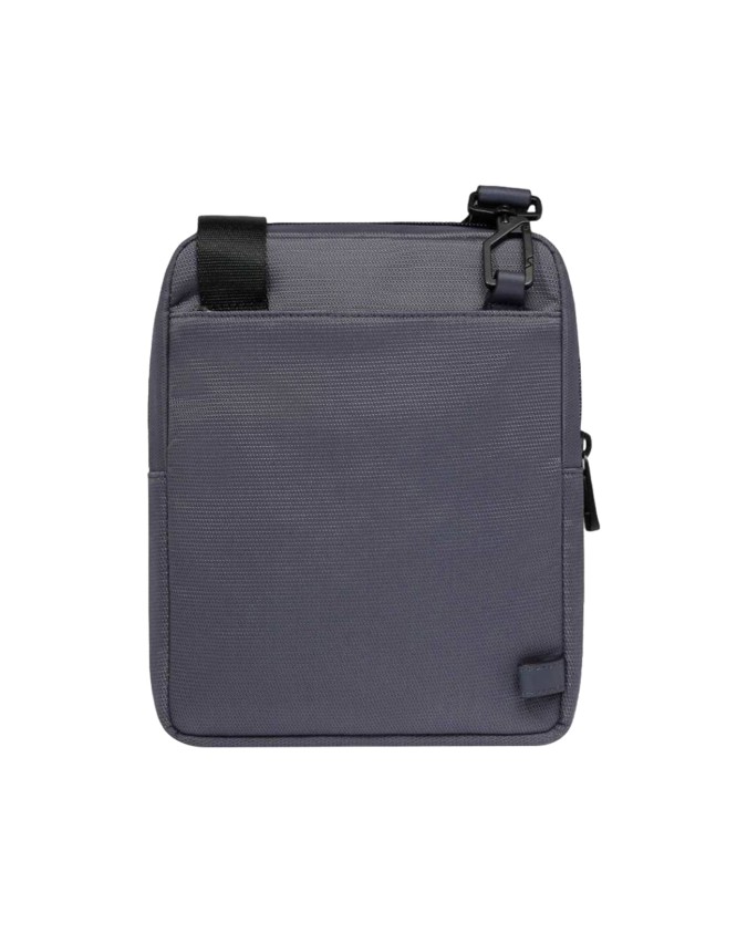  Piquadro - Borsello porta iPad Mini in pelle e tessuto