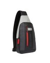  Piquadro - Zaino monospalla uomo in pelle porta iPad® Urban