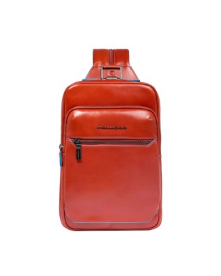 Piquadro - Ein-Schulter-Tasche aus Leder mit...