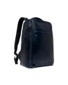  Piquadro - Zaino porta pc 14" in pelle personalizzabile Blue