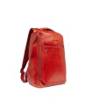 Piquadro - Customizable Blue Square 14" Leather Laptop Backpack