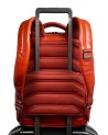 Piquadro - Customizable Blue Square 14" Leather Laptop Backpack