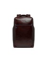  Piquadro - Zaino porta pc 14" in pelle personalizzabile Blue