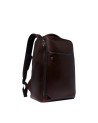  Piquadro - Zaino porta pc 14" in pelle personalizzabile Blue