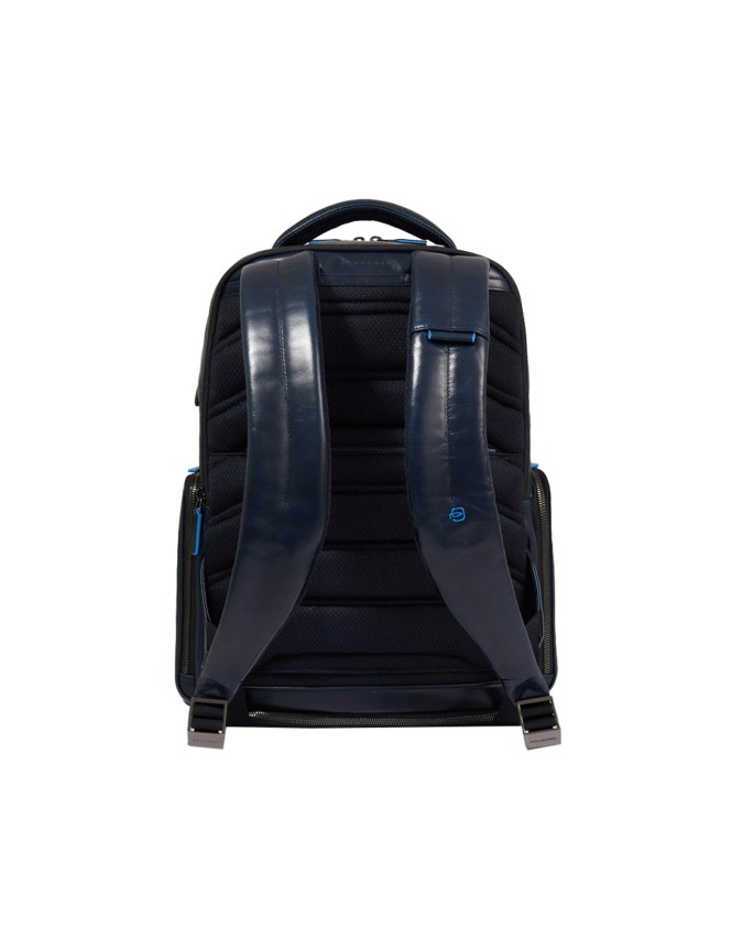  Piquadro - Zaino in pelle porta pc 15,6'' personalizzabile