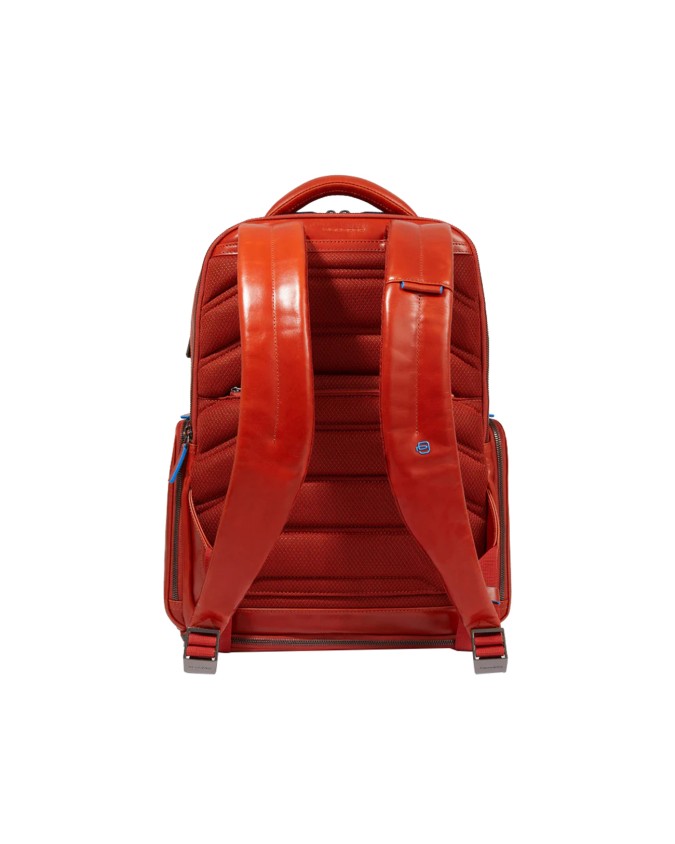  Piquadro - Zaino in pelle porta pc 15,6'' personalizzabile
