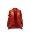Piquadro - Customizable Blue Square 15.6'' Leather Laptop Backpack