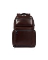  Piquadro - Zaino in pelle porta pc 15,6'' personalizzabile