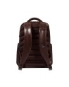  Piquadro - Zaino in pelle porta pc 15,6'' personalizzabile