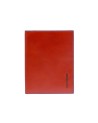 Piquadro - Porta Passaporto in Pelle Blue Square
