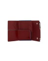  Piquadro - Portafoglio in pelle e metallo con sliding system e