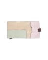  Piquadro - Porta carte di credito in pelle e metallo Circle