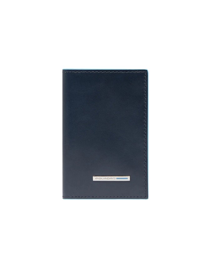  Piquadro - Portafoglio uomo sottile con portacarte di credito