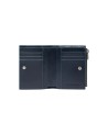  Piquadro - Portafoglio uomo verticale in pelle con porta
