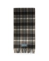  Piquadro - Sciarpa donna check con frange in tessuto