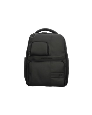 Piquadro - 14-inch laptop backpack with iPad®...