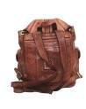  Campomaggi - Zaino medio in pelle con tasche esterne