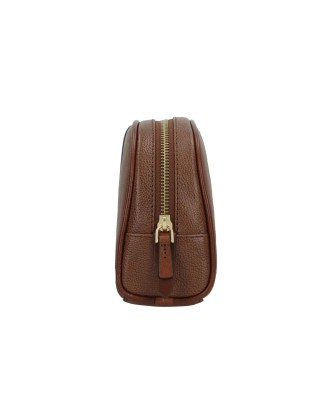  The Bridge - Beauty case donna in pelle con zip Elisabetta 2