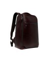 Piquadro - Blue Square 15.6'' Leather Laptop Backpack with Three Compartments