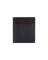 Piquadro - Porta carte di credito in pelle Black Square