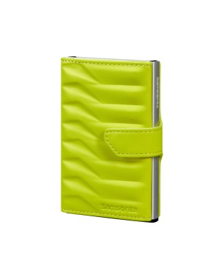 Samsonite - Alu Fit Leather and Metal Credit Card Holder...