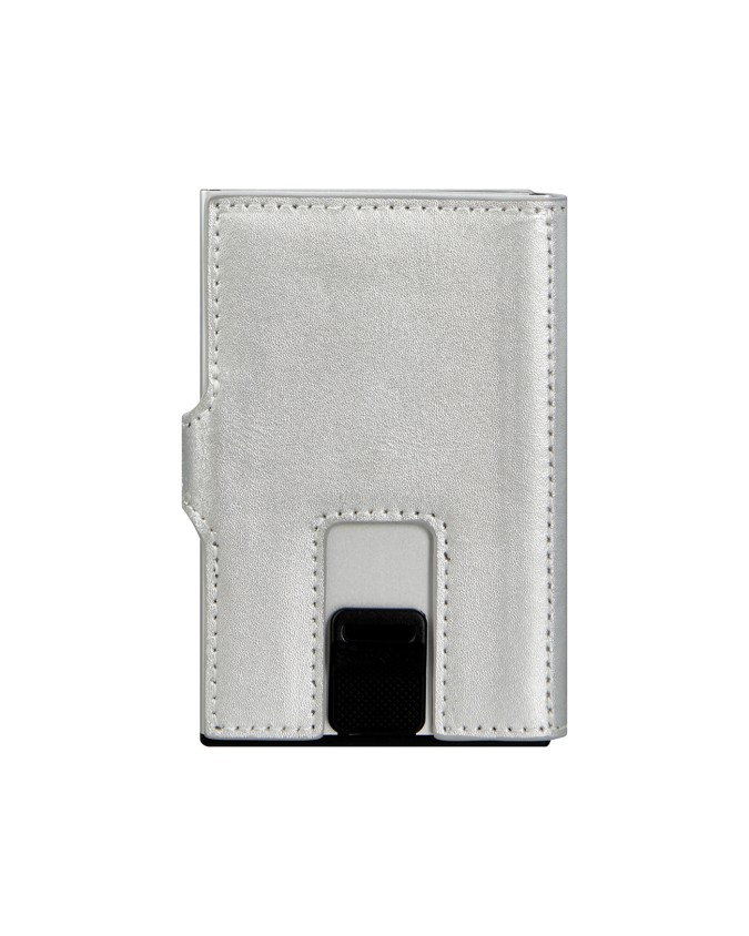  Samsonite - Porta carte di credito in pelle e metallo Alu Fit