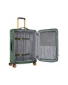 Roncato – Mittlerer Trolley mit 4 Rädern, 64 cm, erweiterbar, aus Polyester, Move